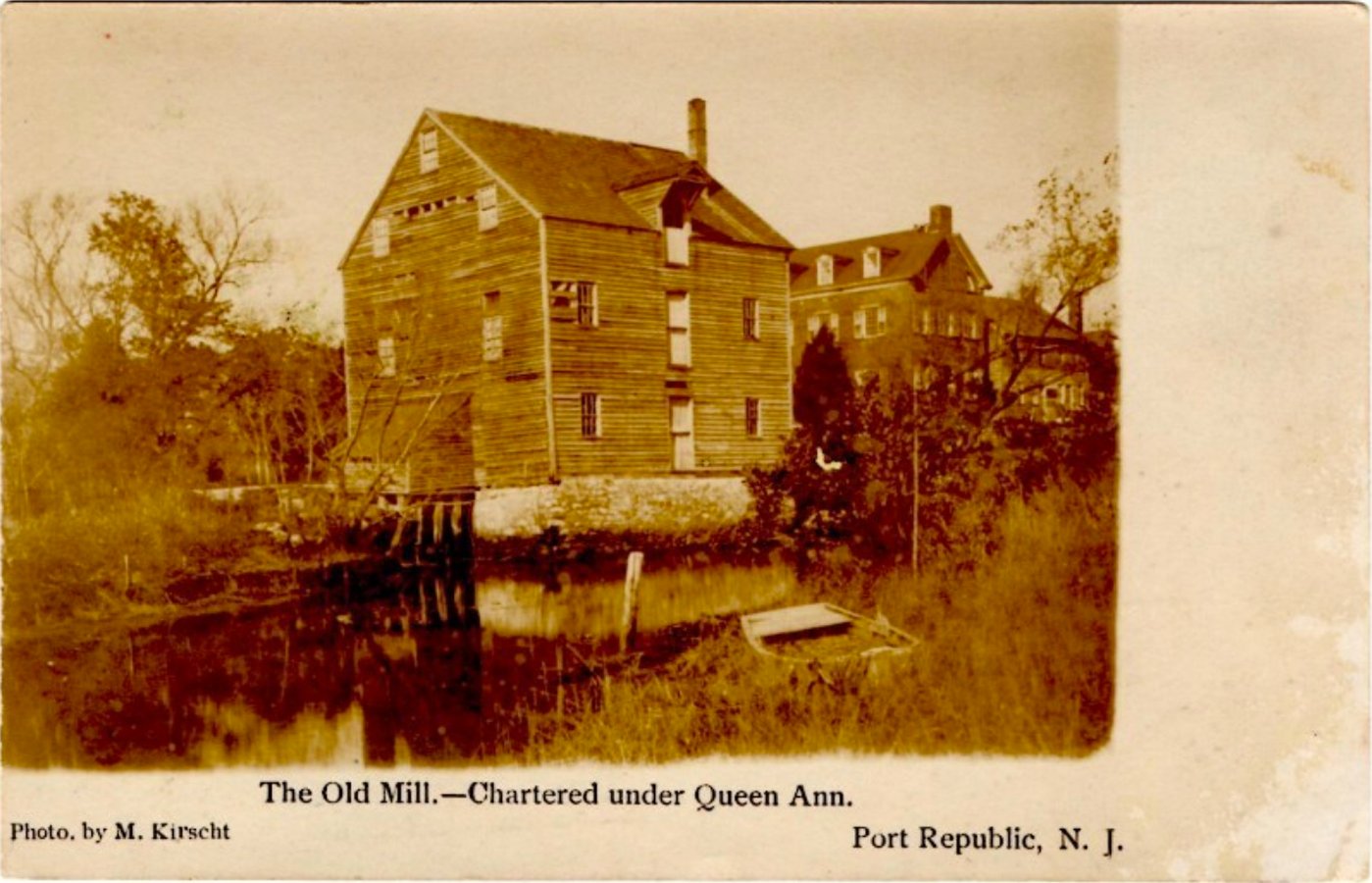 Port Republic The Old Mill Max Krscht 1907 Port Republic Old